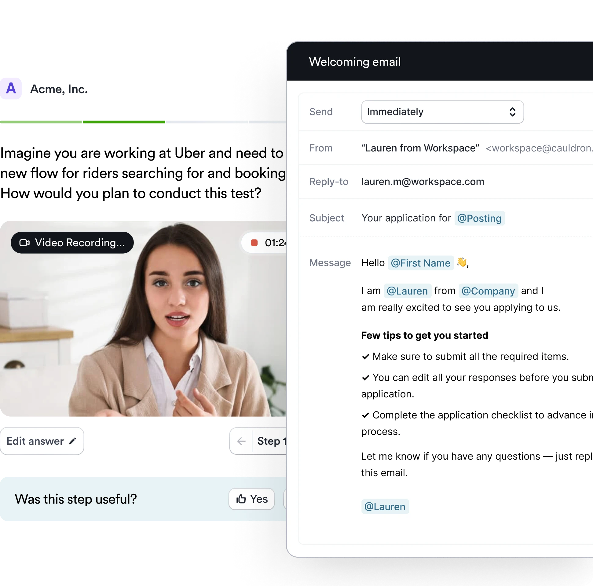 Applying journeys your candidates will love.
